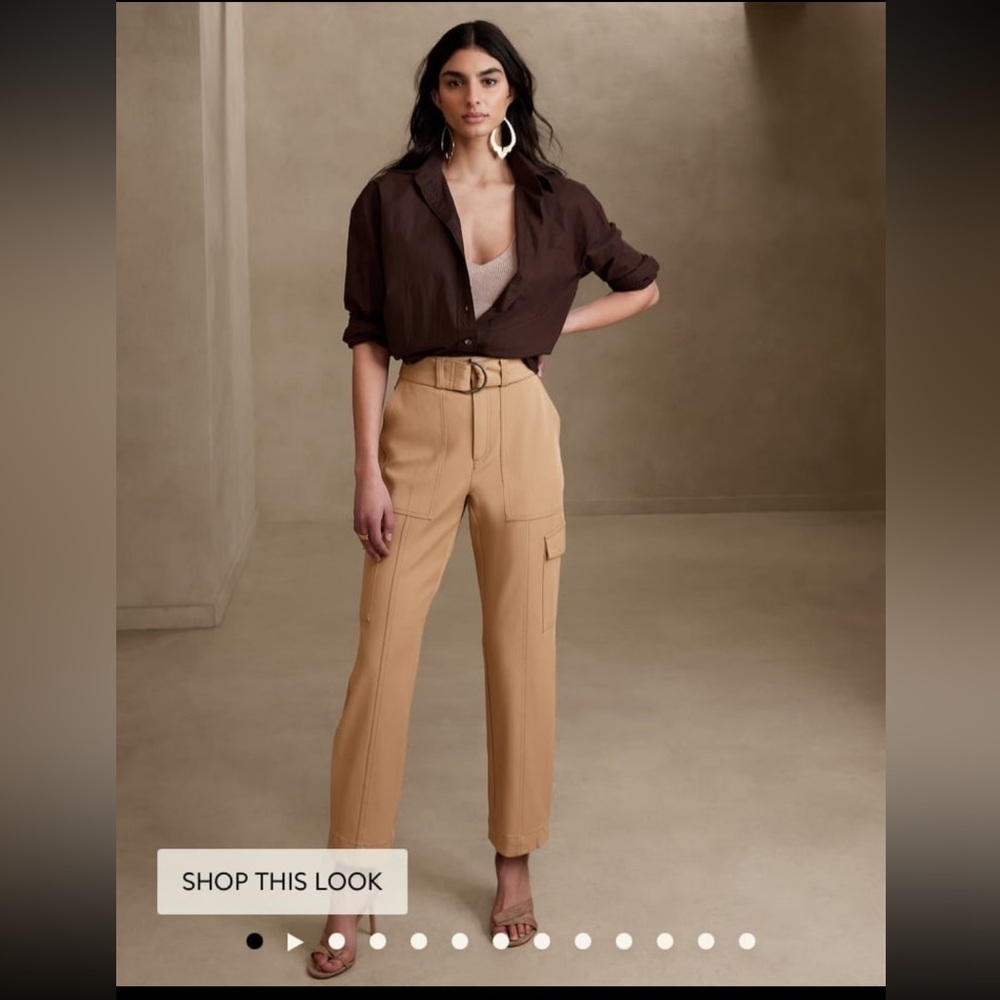 Banana Republic slim cargo pant